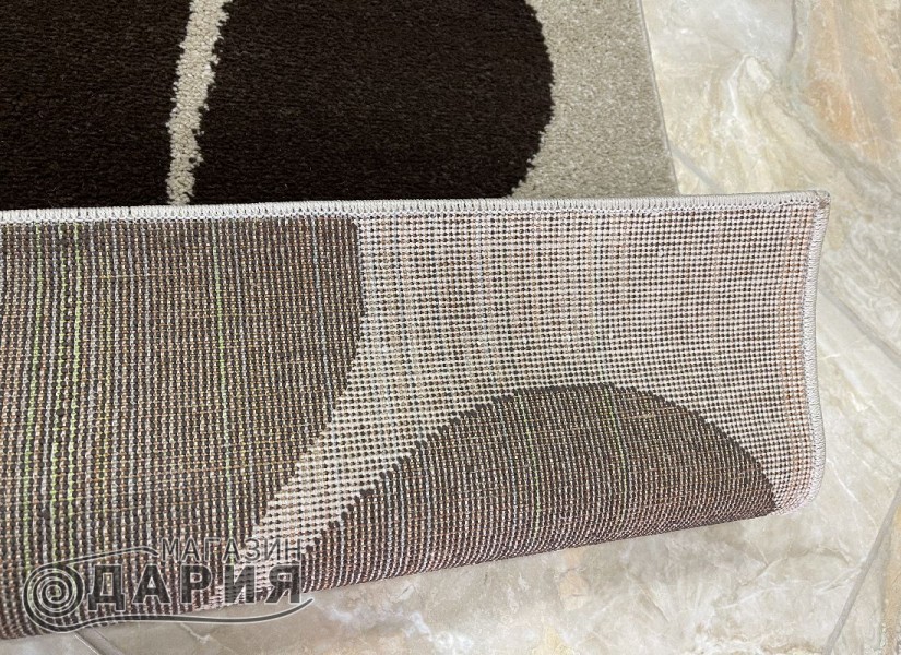 Тъкан килим MAGNOLIA 801 d.beige/brown n